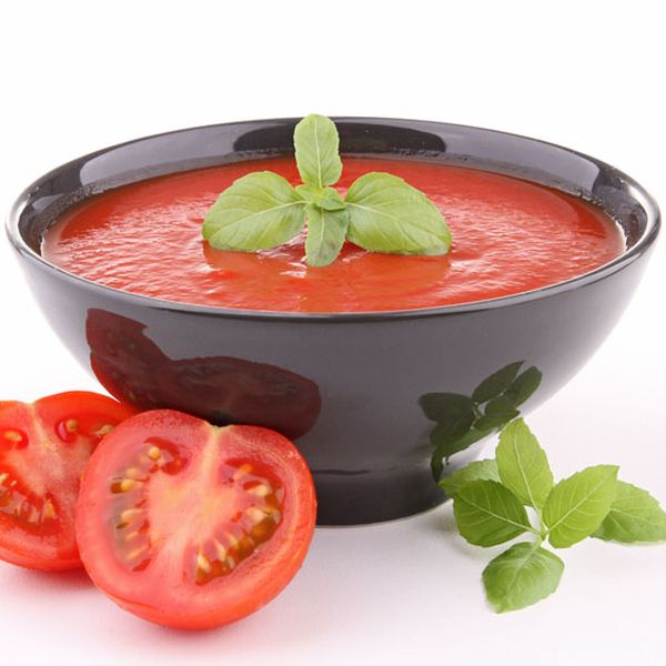Tomaten-Basilicumsoep Tomaten-Basilicumsoep